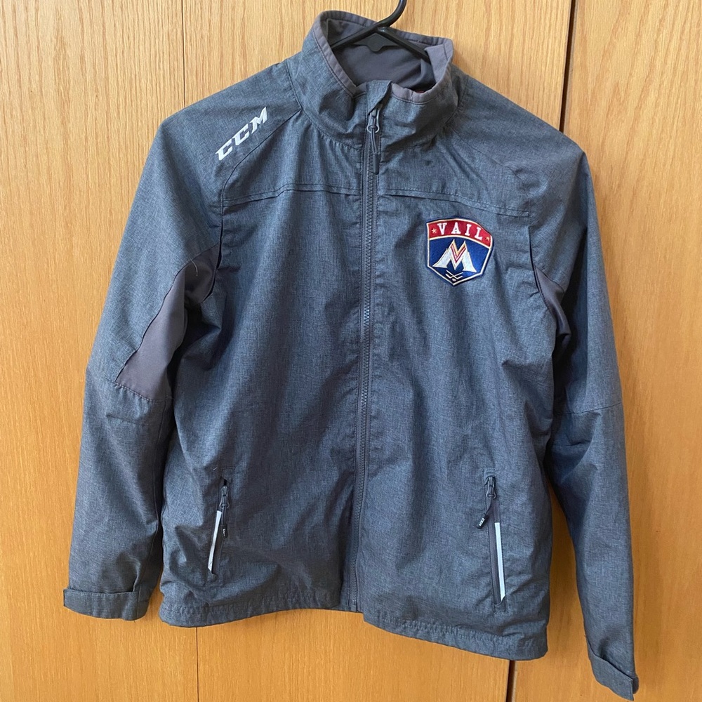 Vail Mountaineers Hockey Club jacket, Youth Size Large - by CCM Hockey Brand